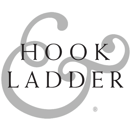 SDFF Hospitality Partner Hook & Ladder logo, links to https://www.hookandladderwinery.com/, for Home and Partner pages