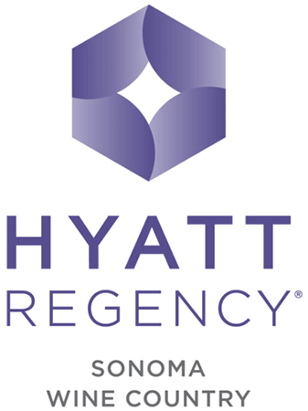 SDFF Hospitality Partner Hyatt Regency Sonoma Wine Country logo, links to https://www.hyatt.com/en-US/hotel/california/hyatt-regency-sonoma-wine-country/sonom?src=adm_sem_crp_chico_crp_ppc_NAM-UnitedStates-CA-SantaRosa-HR-SONOM_google_Evergreen2022_e_hyatt%20santa%20rosa&gclid=Cj0KCQiA3eGfBhCeARIsACpJNU-dOyEisCiw1NGhyNC6BzSDHjOG_RPhZYkzPc_VtZDVF3kkRZXCKKMaAkqIEALw_wcB, for Home and Partner pages